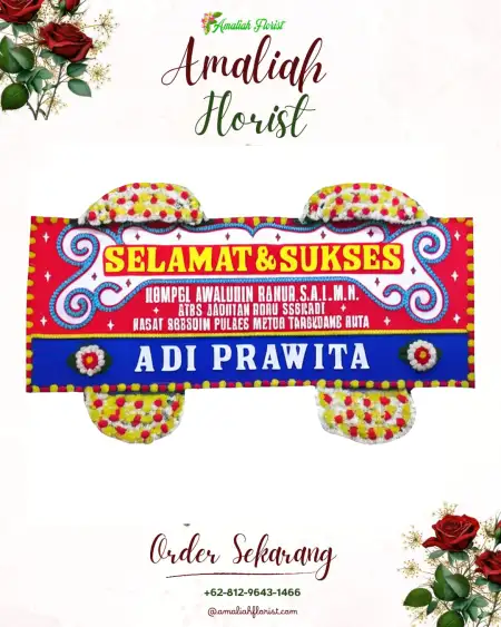Papan Bunga Ucapan Selamat Tamelang